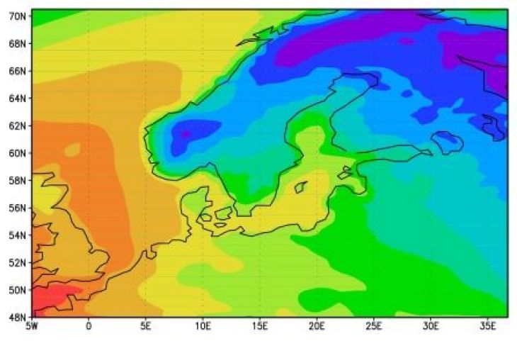 Historical atmospheric reconstruction 