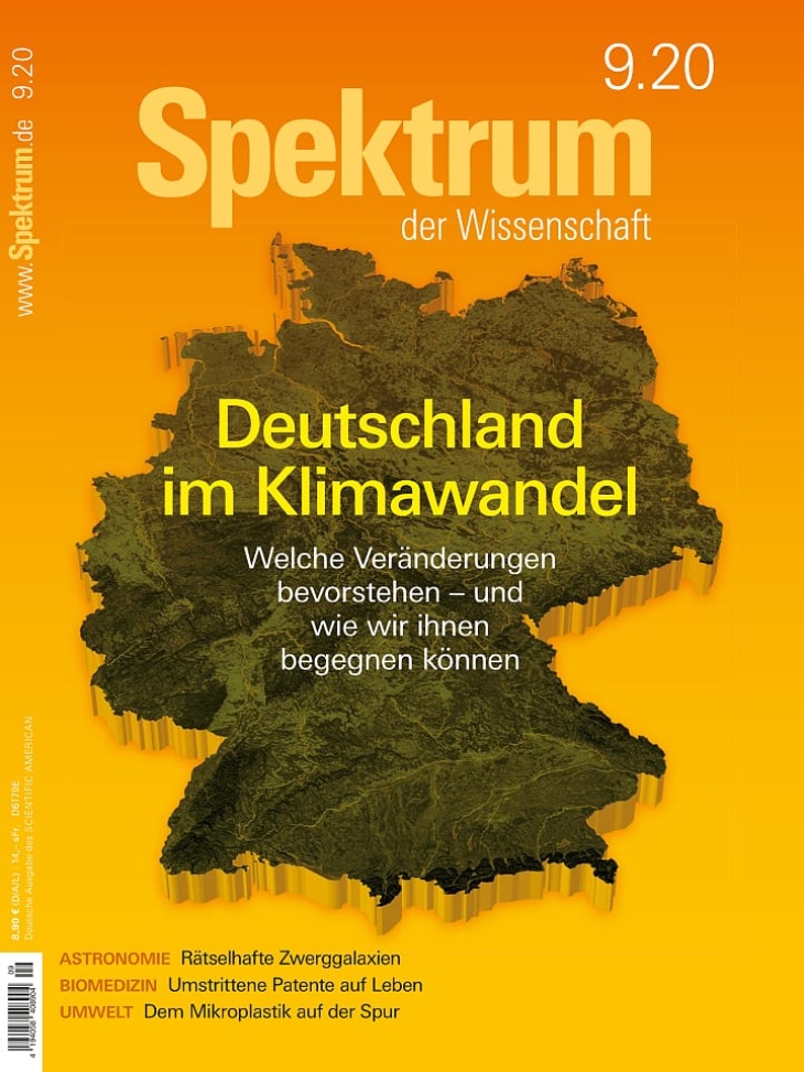 Screenshot Cover 9/20 Spektrum der Wissenschaften